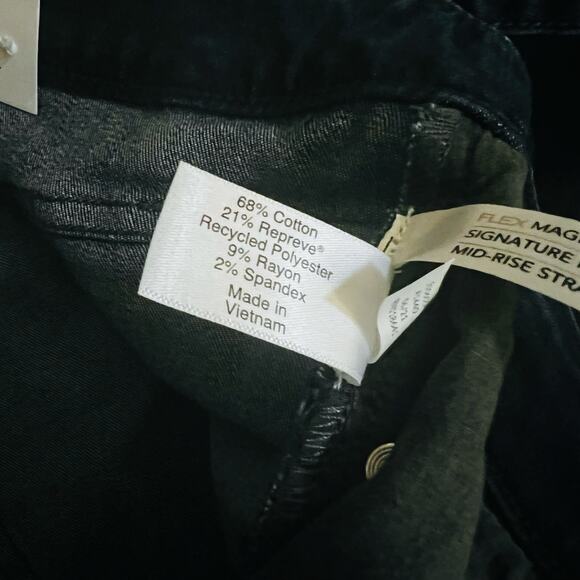 Lane Bryant Signature Fit Straight Leg Jeans Size 38 NWT Blue - Picture 6 of 10